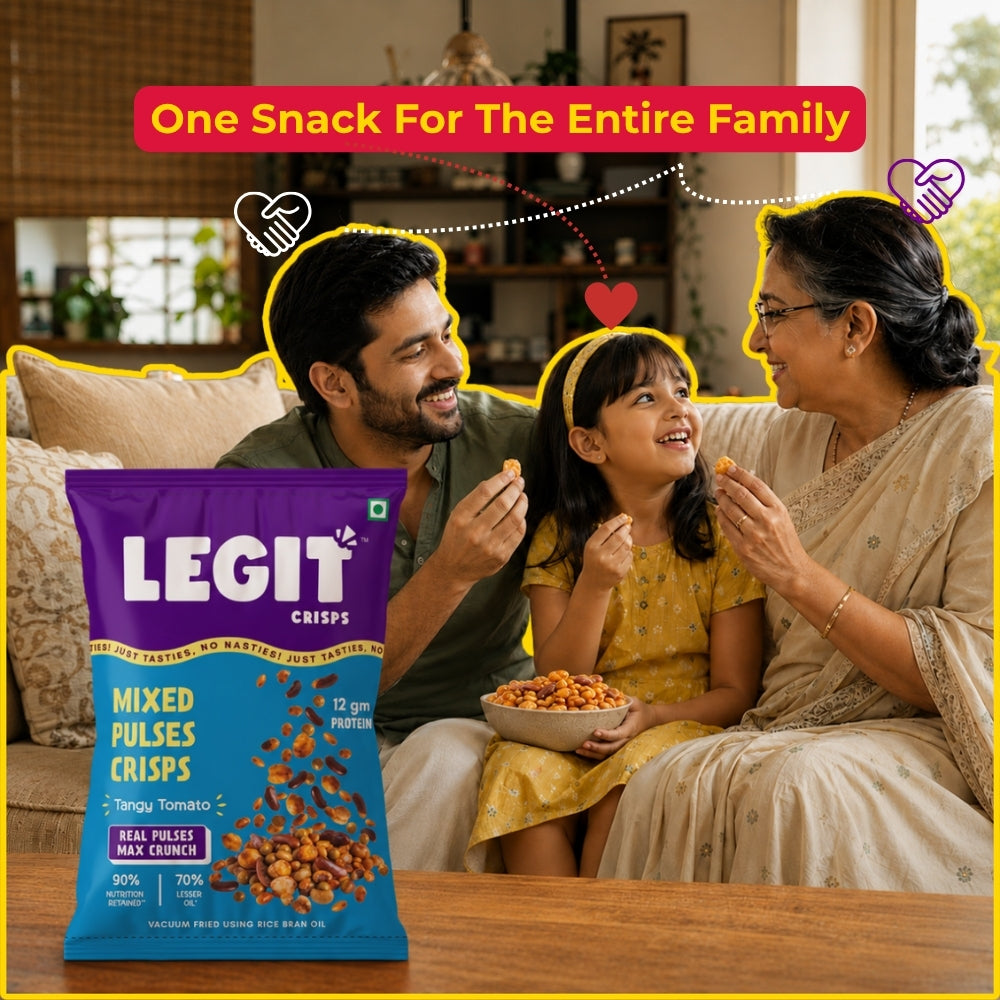 Mixed Pulses Crisps