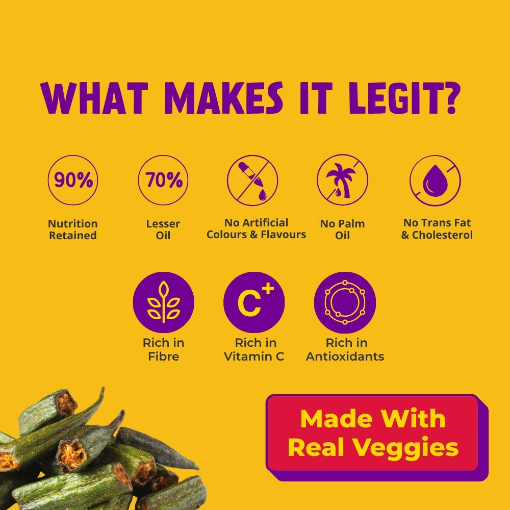 Bhindi Crisps (Okra)