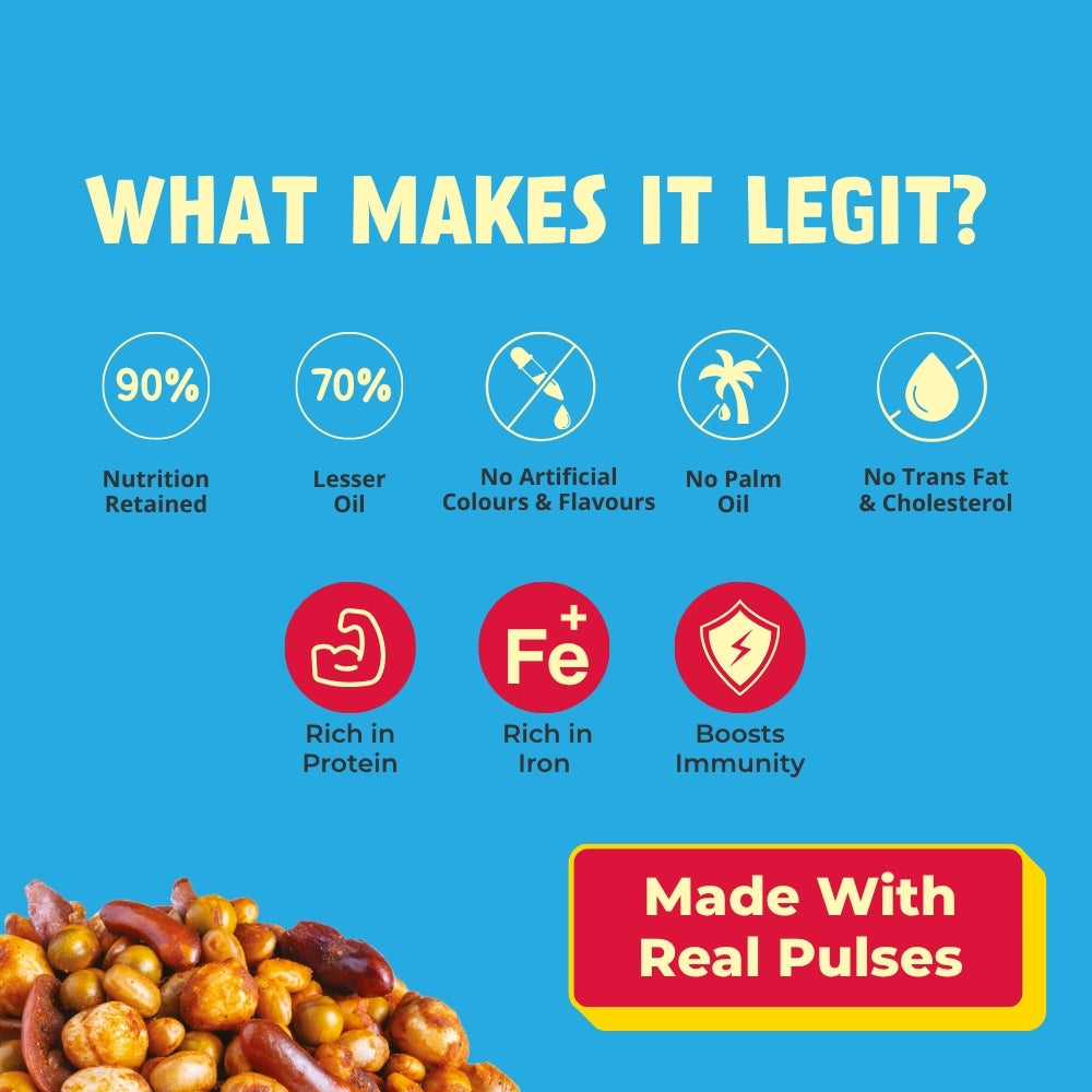 Mixed Pulses Crisps