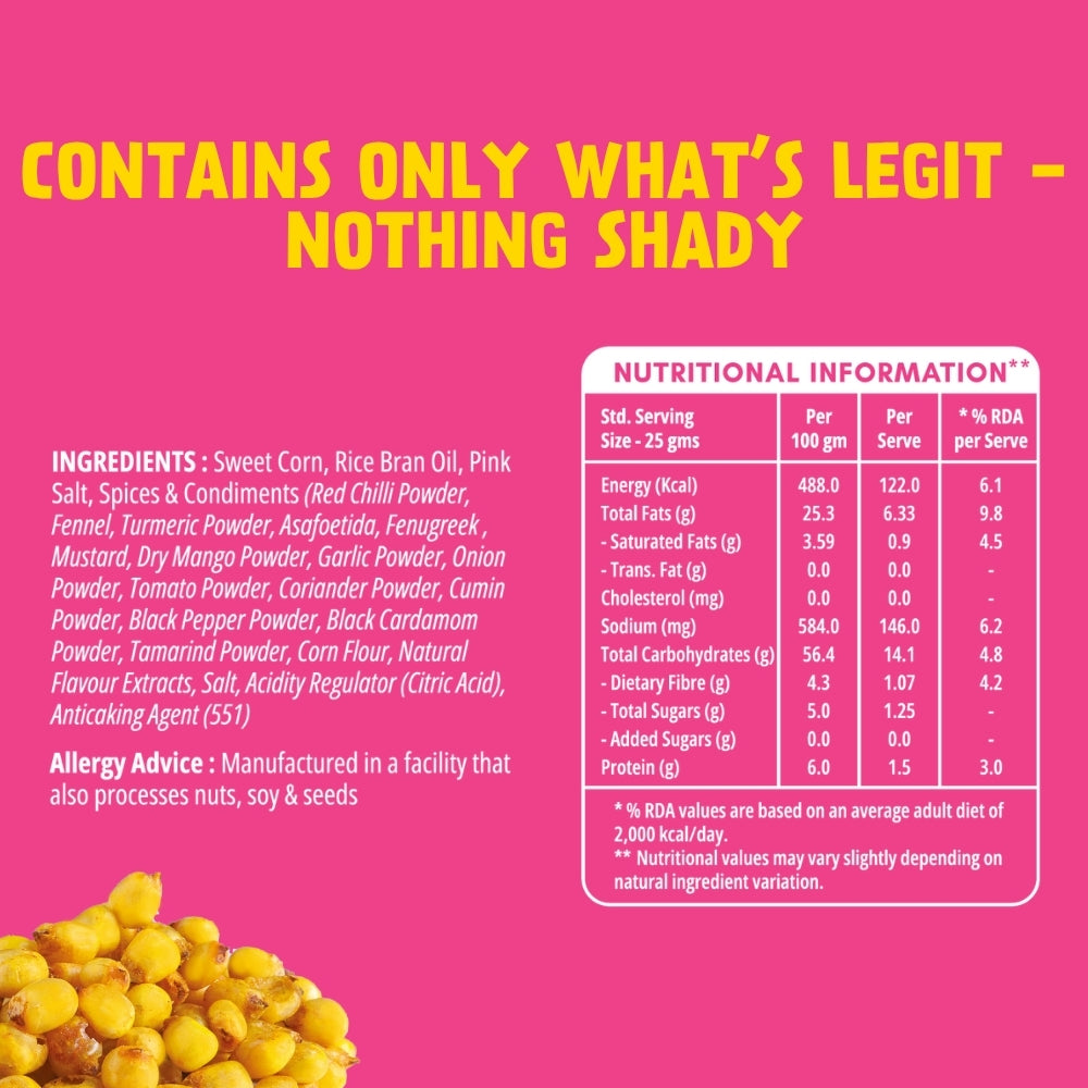 Sweetcorn Crisps