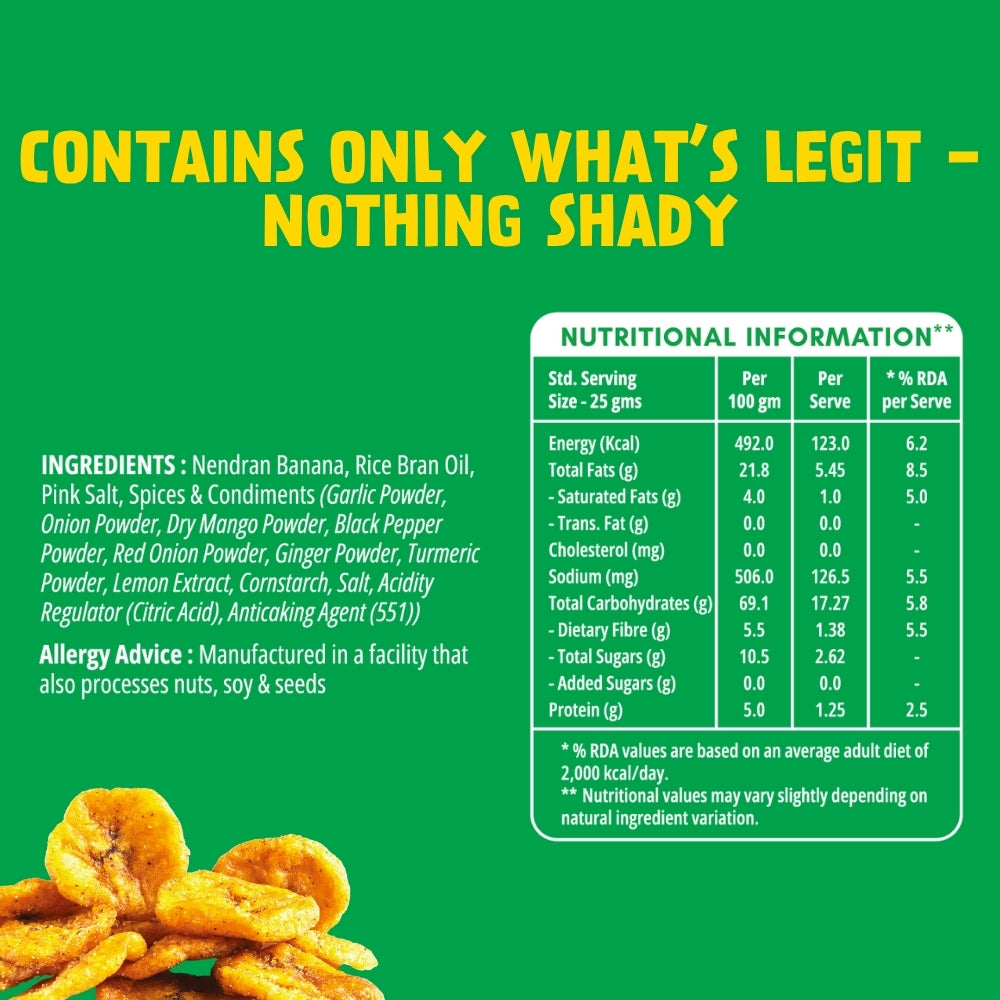 Ripe Banana Crisps