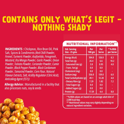 Kabuli Chana Crisps