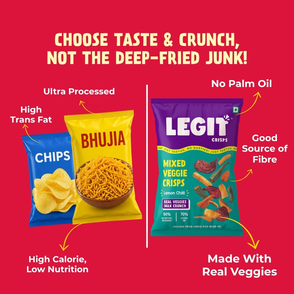 Mixed Veggie Crisps